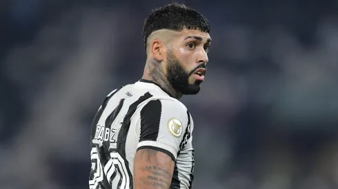 Barboza jogador do Botafogo durante partida contra o Fortaleza no estádio Engenhão pelo campeonato Brasileiro A 2024.