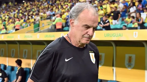Marcelo Bielsa, técnico do Uruguai. O Verdão espera uma atitude inusitada do treinador