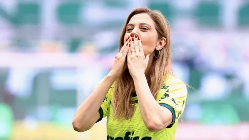 Leila Pereira presidente do Palmeiras – Foto: Marcello Zambrana/AGIF