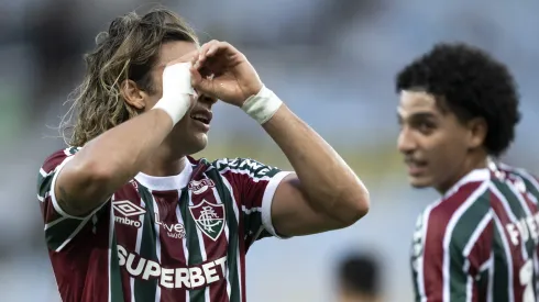 Canobbio vibrando pelo Fluminense durante o Campeonato Carioca – Foto: Jorge Rodrigues/AGIF