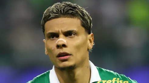 Richard Ríos em ação pelo Palmeiras – Foto: Joisel Amaral/AGIF