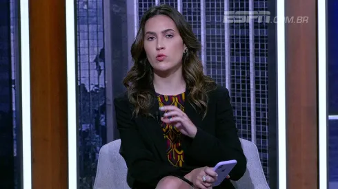 Mariana Spinelli chamou Rodrygo de 'flanelinha de Neymar' após mau jogo contra Argentina – Foto: Reprodução/ESPN