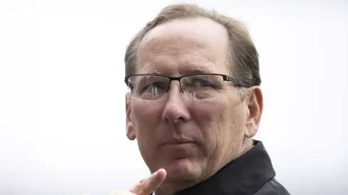 John Textor Dono dar SAF do Botafogo antes da partida contra o Bahia no estádio Engenhão pelo campeonato Brasileiro A 2023.