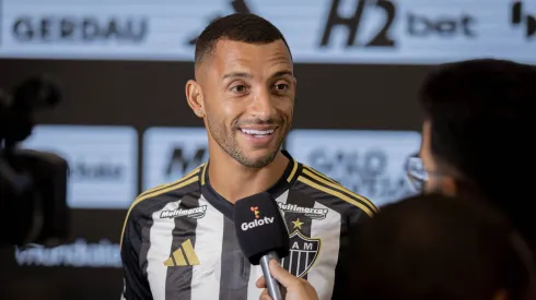 Zagueiro chegou ao Galo nesta semana – Foto: Foto: Pedro Souza/Atlético-MG.