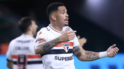 Luciano é um dos atacantes do São Paulo. Foto: Marcello Zambrana/AGIF