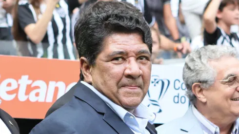 Presidente da CBF Ednaldo Rodrigues durante partida entre Atlético e Flamengo no estádio Arena MRV pelo campeonato Copa Do Brasil 2024.
