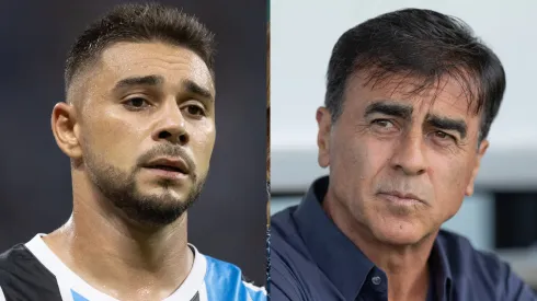 João Pedro e Quinteros teriam batido boca antes de estreia no Brasileirão – Fotos: Liamara Polli/AGIF