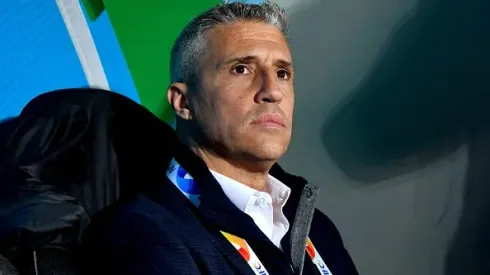 Hernán Crespo durante partida entre FC Nasaf e Al Ain, pela AFC Champions League. Foto: Anvar Ilyasov