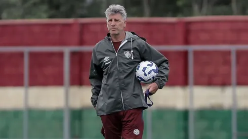 Renato Gaúcho durante treinamento do Fluminense – Foto: Lucas Merçon/ Fluminense