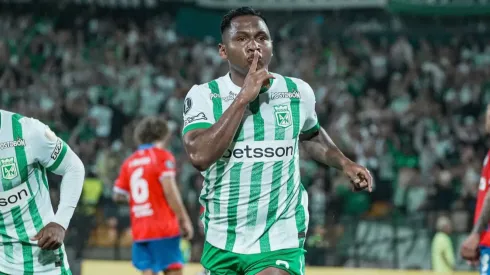 Internacional terá pela frente o Atlético Nacional, de Alfredo Morelos – Foto: Reprodução/Atlético Nacional