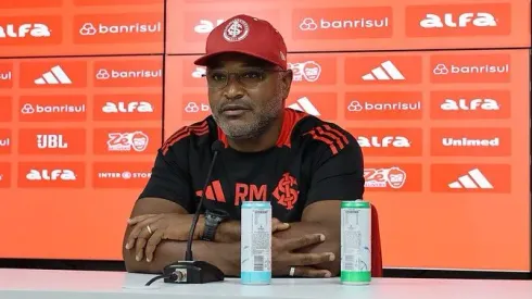 Roger Machado no Internacional. Foto Ricardo Duarte/Internacional