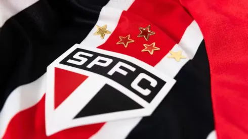 Detalhe da nova camisa do São Paulo — Foto: Foto: Divulgação