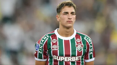 Bernal, jogador do Fluminense, durante partida contra o San Jose no estadio Maracana pelo campeonato Copa Sul-americana 2025. Foto: Thiago Ribeiro/AGIF
