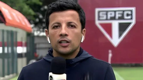 André Hernan trouxe informação do São Paulo sobre Dorival Júnior – Foto: Reprodução/SporTV.