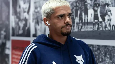 Fagner antes de partida contra o São Paulo, no Morumbis, pelo Campeonato Brasileiro. Foto: Marco Galvão/Cruzeiro