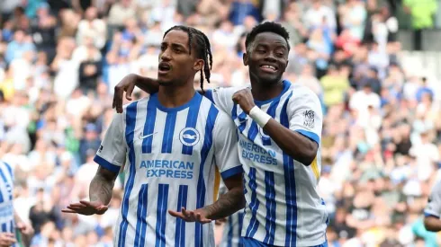 Ex-Flu, João Pedro comemorando pelo Brighton – Foto: Reprodução/Brighton