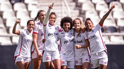Flamengo e Palmeiras disputam a quinta rodada do Brasileirão Feminino – Foto: Paula Reis/Flamengo