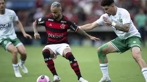 Michael jogador do Flamengo durante partida contra o Juventude – Foto: Jorge Rodrigues/AGIF