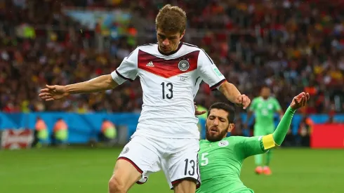 Muller já brilhou no Beira-Rio quando a Alemanha derrotou a Argélia na Copa 2014 (Photo by Julian Finney)