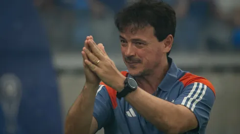 MG – BELO HORIZONTE – 23/10/2024 – COPA SUL-AMERICANA 2024, CRUZEIRO X LANUS – Fernando Diniz tecnico do Cruzeiro durante partida contra o Lanus no estadio Mineirao pelo campeonato Copa Sul-Americana 2024. Foto: Fernando Moreno/AGIF