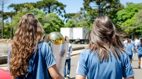 Jogadoras. Foto: Avaí-Kindermann/Flickr