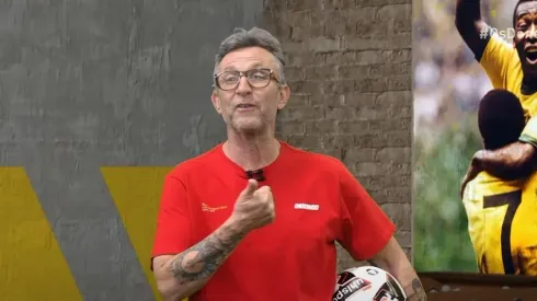 Neto, ex-jogador e apresentador. Foto: Reprodução.