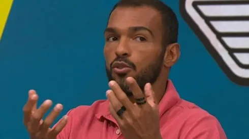 Richarlyson é comentarista da SporTV News (Foto: Reprodução)