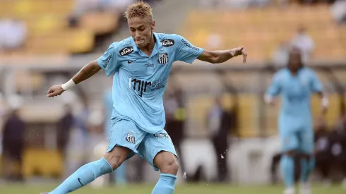 Neymar. Santos x Paulista pelo Campeonato Paulista 2013 no Pacaembu. 10 de Fevereiro de 2013, Sao Paulo, Sao Paulo, Brasil. Foto: Mauro Horita/AGIF