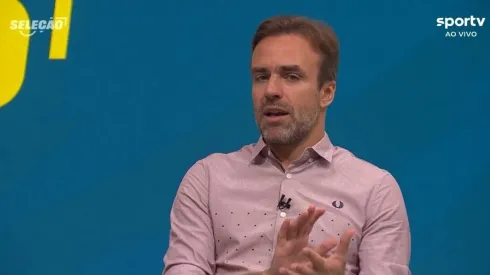 Ex-jogador deu a sua opinião – Foto: Reprodução/SporTV.