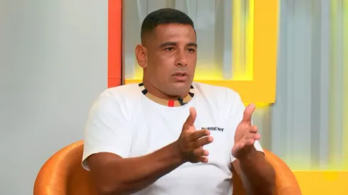 Diego Souza, em entrevista no programa Boleiragem – Foto: Reprodução