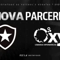 Botafogo fecha parceria com Oxy Câmaras Hiperbáricas para temporada 2025
