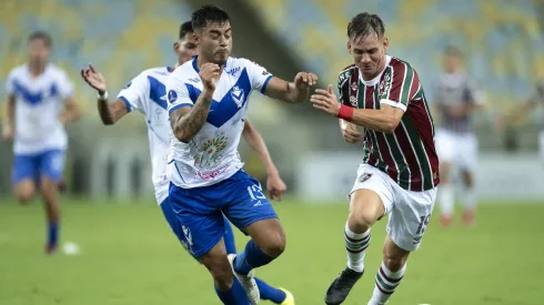 Lavega jogador do Fluminense durante partida contra o San Jose no estádio Maracanã pelo campeonato Copa Sul-americana 2025.