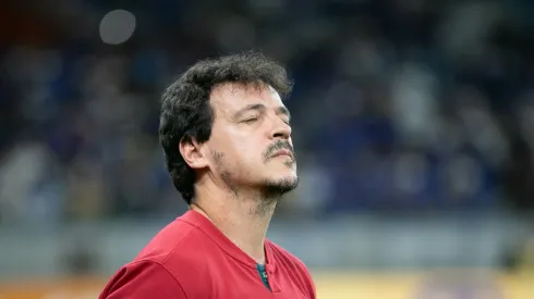 Fernando Diniz técnico do Fluminense durante partida contra o Cruzeiro no estadio Mineirao pelo campeonato Brasileiro A 2024. Foto: Fernando Moreno/AGIF