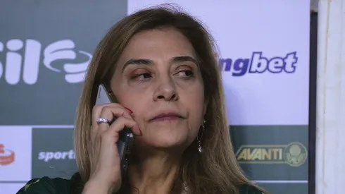 SP – SAO PAULO – 28/01/2025 – PAULISTA 2025, PALMEIRAS X BRAGANTINO – leila pereira presidente do Palmeiras durante partida contra o Bragantino no estadio Arena Allianz Parque pelo campeonato Paulista 2025.