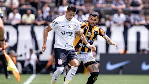 Romero jogador do Corinthians durante partida contra o Novorizontino – Foto: Leonardo Lima/AGIF