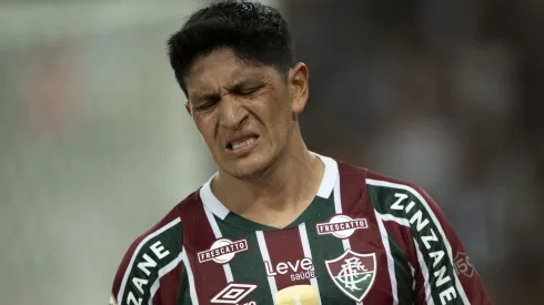 Germán Cano se lesionou na vitória do Fluminense.