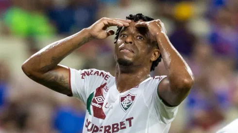 Keno foi o autor do gol na vitória do Fluminense na Copa do Brasil