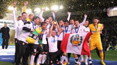 Corinthians comemora conquista do Mundial de Clubes 2012 – (Photo by Kaz Photography/Getty Images)