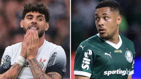 Yuri Alberto e Vitor Roque. Para Casão, os problemas são diferentes