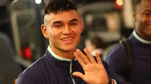 Charly Alcaraz antes de partida entre Brentford e Everton, pela Premier League. Foto: Richard Heathcote