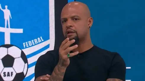 Felipe Melo apontou dois erros de arbitragem em Fluminense x Sport – Foto: Reprodução/SporTV