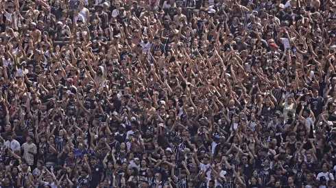 Torcida no jogo do Corinthians Feminino em 2025. Foto: Alan Morici/AGIF