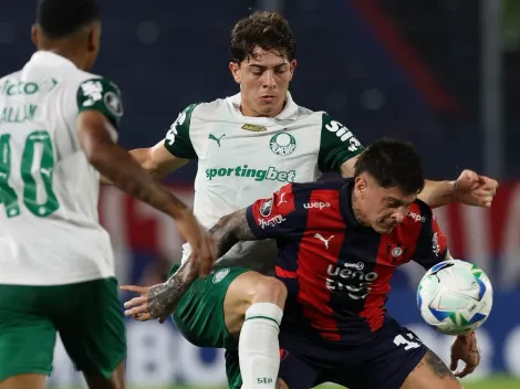 Com golaços de Estêvão e Vitor Roque, Palmeiras bate Cerro Porteño pela Libertadores