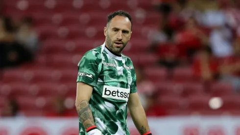 Ospina durante partida no Beira-Rio