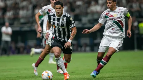 MG – BELO HORIZONTE – 25/09/2024 – COPA LIBERTADORES 2024, ATLETICO-MG X FLUMINENSE – Hulk jogador do Atletico-MG durante partida contra o Fluminense no estadio Arena MRV pelo campeonato Copa Libertadores 2024. Foto: Fernando Moreno/AGIF