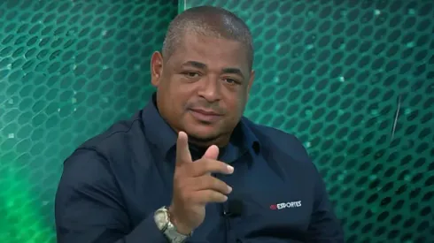 Vampeta, ex-jogador e comentarista da Jovem Pan. Foto: Reprodução.