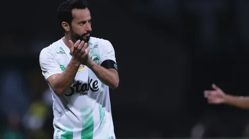 Nenê jogador do Juventude durante partida contra o Palmeiras no estádio Arena Allianz Parque pelo campeonato Brasileiro A 2024. Foto: Ettore Chiereguini/AGIF