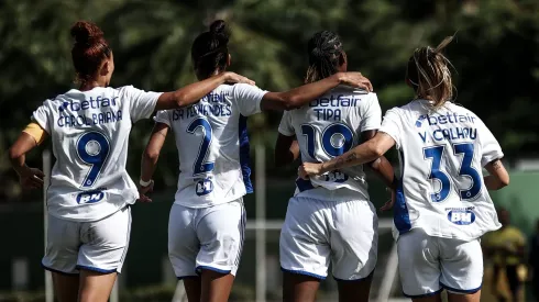 Jogadoras Cruzeiro. Foto: Gustavo Martins