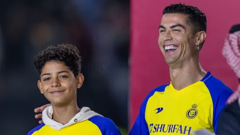 Cristiano Ronaldo e seu filho