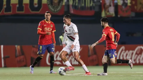 Fluminense empatou com o Unión Española-CHI na primeira partida da fase de grupos. Foto: Lucas Merçon/Fluminense.